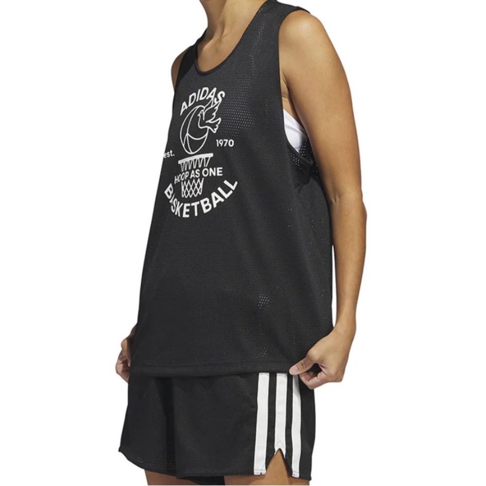 NWT ADIDAS Mesh Basketball Jersey size small woman